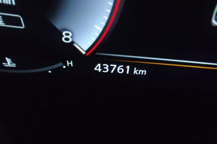 Used Infiniti QX60 2024 2.0T Enjoyment Edition Odometer Close Up