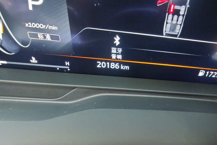 Used Infiniti QX60 2024 2.0T Enjoyment Edition Odometer Close Up