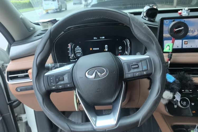 Used Infiniti QX60 2024 2.0T Four-Wheel Drive Luxury Edition Steering Wheel