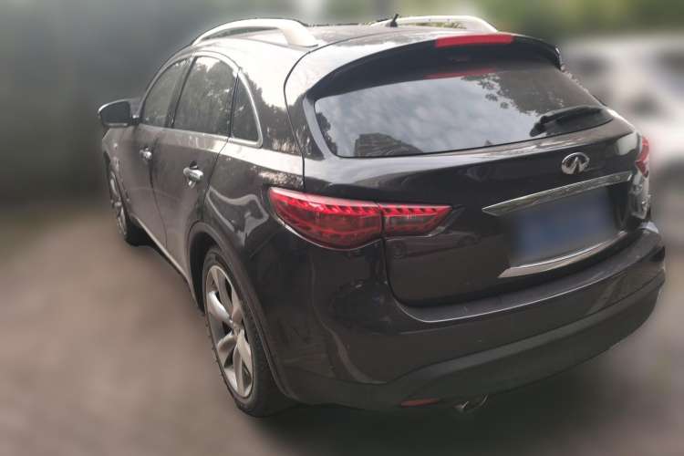 Used Infiniti QX70 2013 3.7L Supreme Edition Rear Left 45 Deg