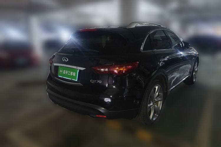 Used Infiniti QX70 2013 3.7L Standard Edition Rear Right 45 Deg
