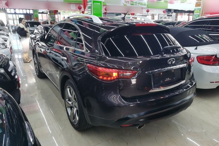 Used Infiniti QX70 2013 3.7L Standard Edition Rear Left 45 Deg