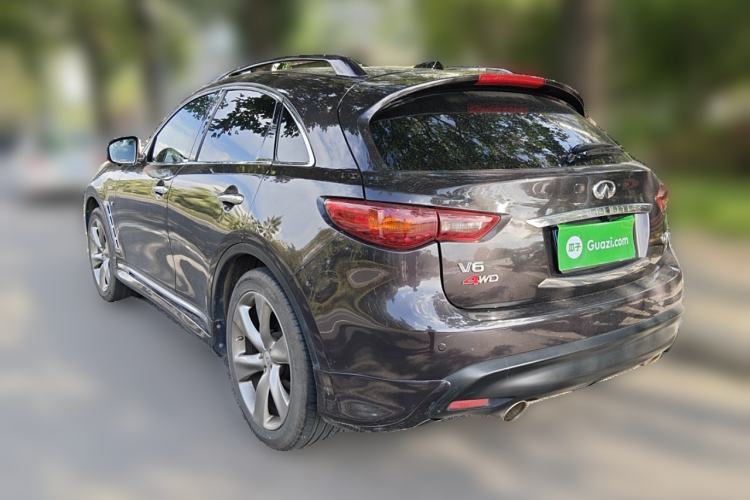 Used Infiniti QX70 2013 3.7L Supreme Edition Rear Left 45 Deg