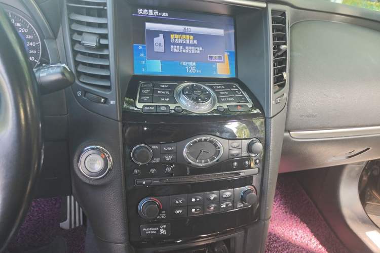 Used Infiniti QX70 2013 3.7L Standard Edition Audio And AC Panel