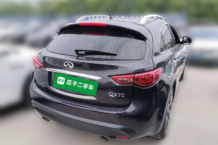 Used Infiniti QX70 2013 3.7L Standard Edition Rear Right 45 Deg
