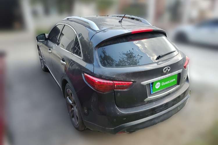 Used Infiniti QX70 2013 3.7L Standard Edition Rear Left 45 Deg