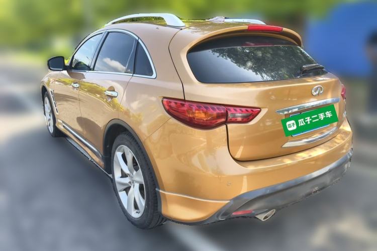 Used Infiniti QX70 2013 3.7L Standard Edition Rear Left 45 Deg