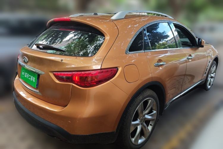 Used Infiniti QX70 2013 3.7L Standard Edition Rear Right 45 Deg
