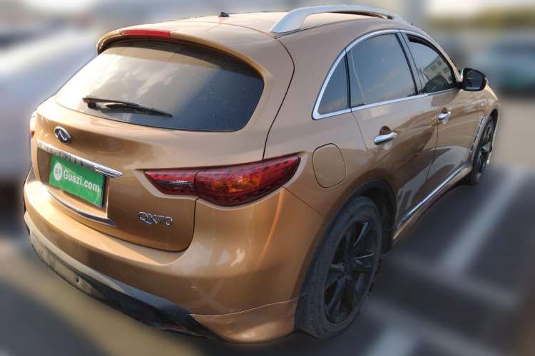 Used Infiniti QX70 2013 3.7L Supreme Edition Rear Right 45 Deg