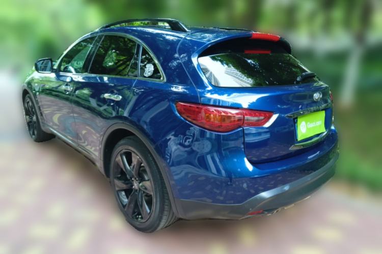 Used Infiniti QX70 2015 3.7L Shadow Edition Rear Left 45 Deg
