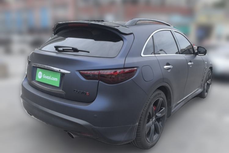 Used Infiniti QX70 2015 3.7L Shadow Edition Rear Right 45 Deg