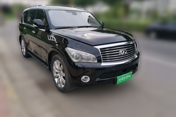 Used Infiniti QX80 2013 5.6L 4WD Front Right 45 Deg
