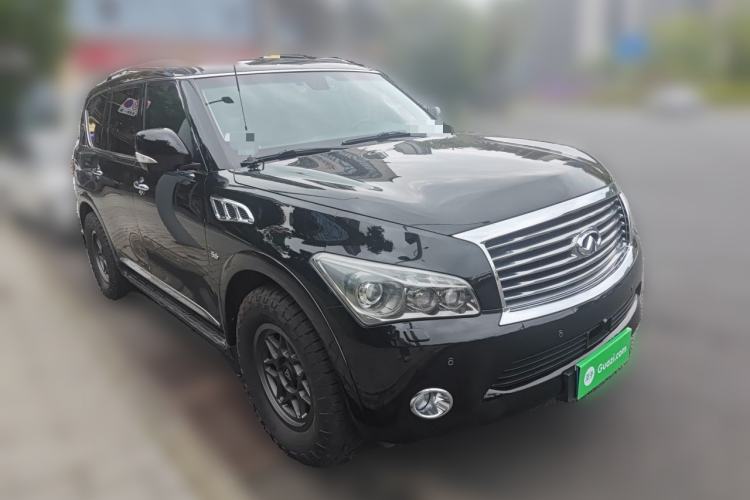 Used Infiniti QX80 2013 5.6L 4WD Front Right 45 Deg