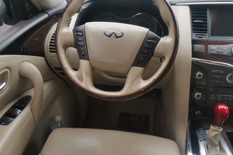 Used Infiniti QX80 2013 5.6L 4WD Steering Wheel
