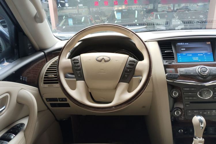 Used Infiniti QX80 2013 5.6L 4WD Steering Wheel