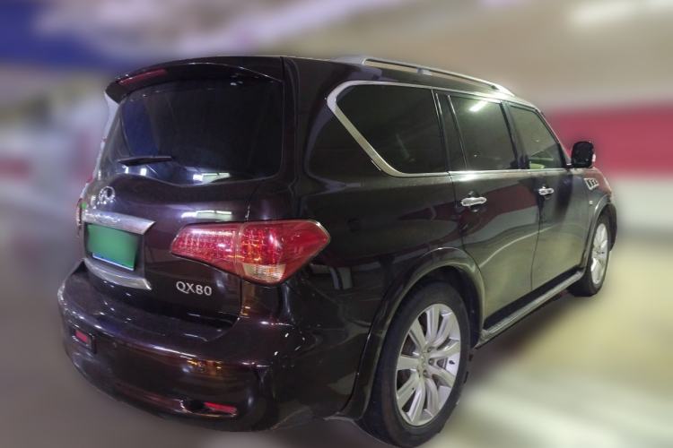 Used Infiniti QX80 2013 5.6L 4WD Rear Right 45 Deg