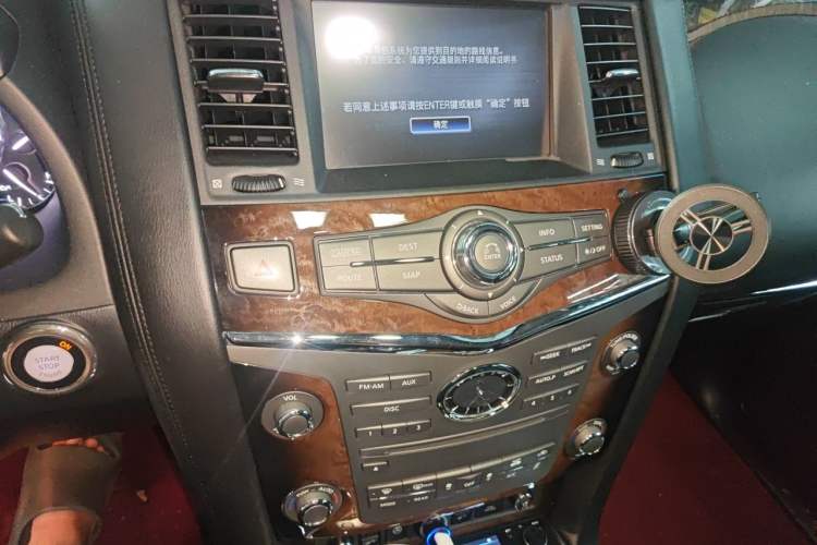 Used Infiniti QX80 2013 5.6L 4WD Audio And AC Panel