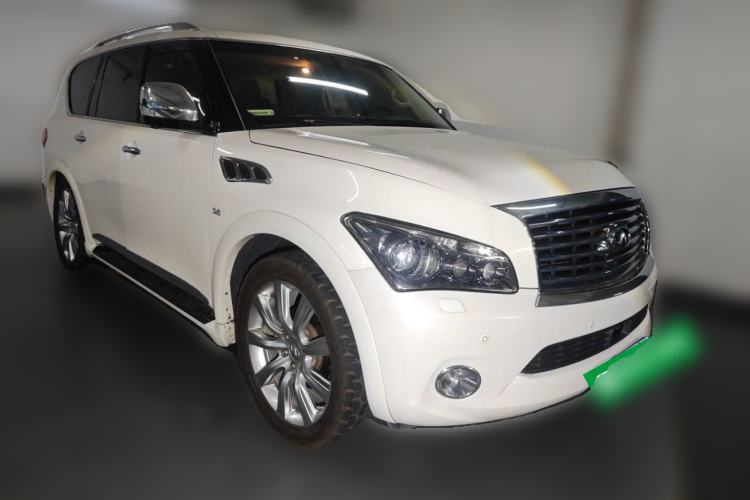 Used Infiniti QX80 2013 5.6L 4WD Front Right 45 Deg