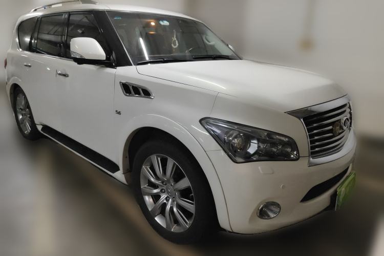 Used Infiniti QX80 2013 5.6L 4WD Front Right 45 Deg