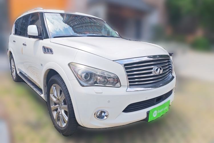 Used Infiniti QX80 2013 5.6L 4WD Front Right 45 Deg