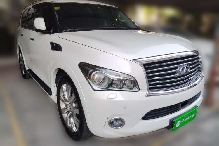 Used Infiniti QX80 2013 5.6L 4WD Front Right 45 Deg
