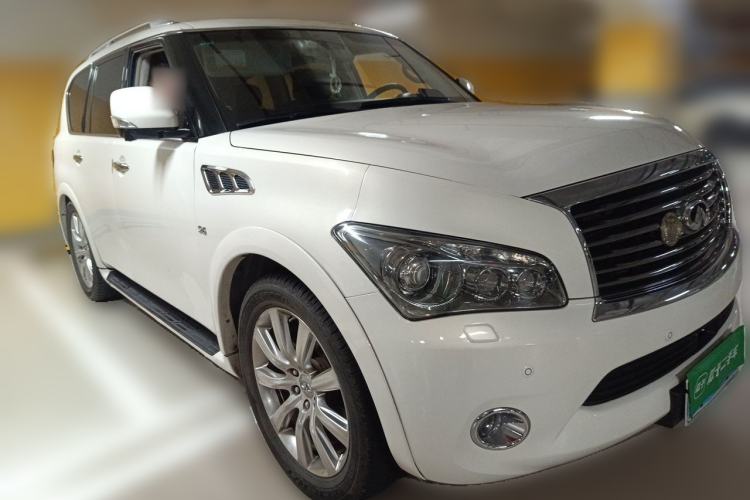 Used Infiniti QX80 2013 5.6L 4WD Front Right 45 Deg