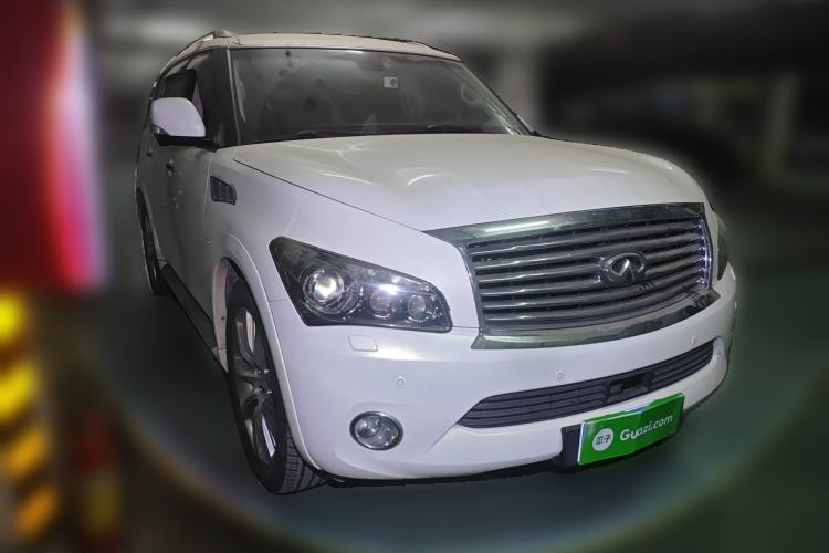 Used Infiniti QX80 2013 5.6L 4WD Front Right 45 Deg