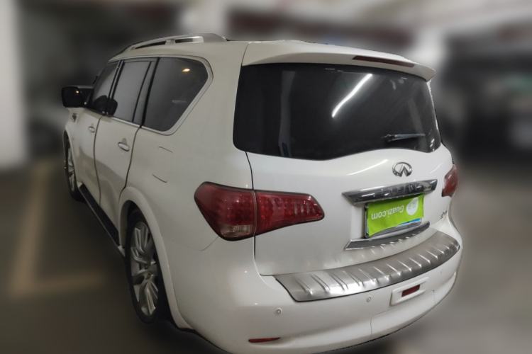 Used Infiniti QX80 2013 5.6L 4WD Rear Left 45 Deg
