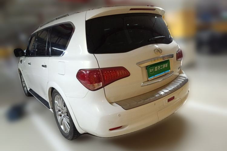 Used Infiniti QX80 2013 5.6L 4WD Rear Left 45 Deg