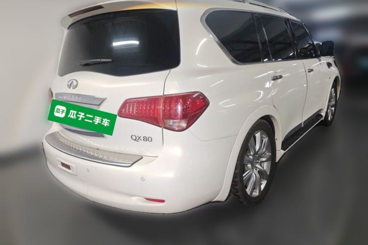 Used Infiniti QX80 2013 5.6L 4WD Rear Right 45 Deg