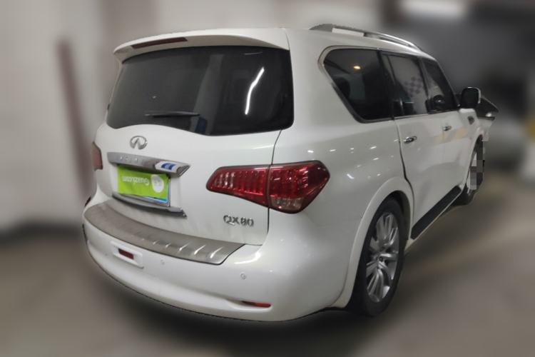 Used Infiniti QX80 2013 5.6L 4WD Rear Right 45 Deg