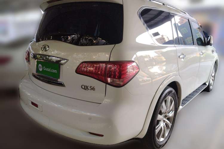 Used Infiniti QX80 2013 5.6L 4WD Rear Right 45 Deg