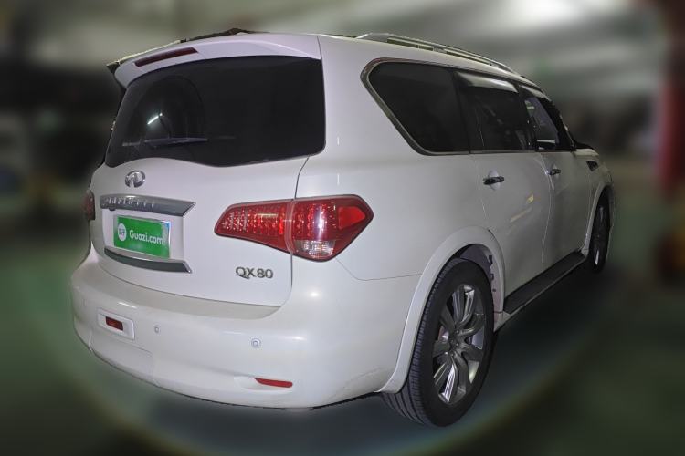 Used Infiniti QX80 2013 5.6L 4WD Rear Right 45 Deg