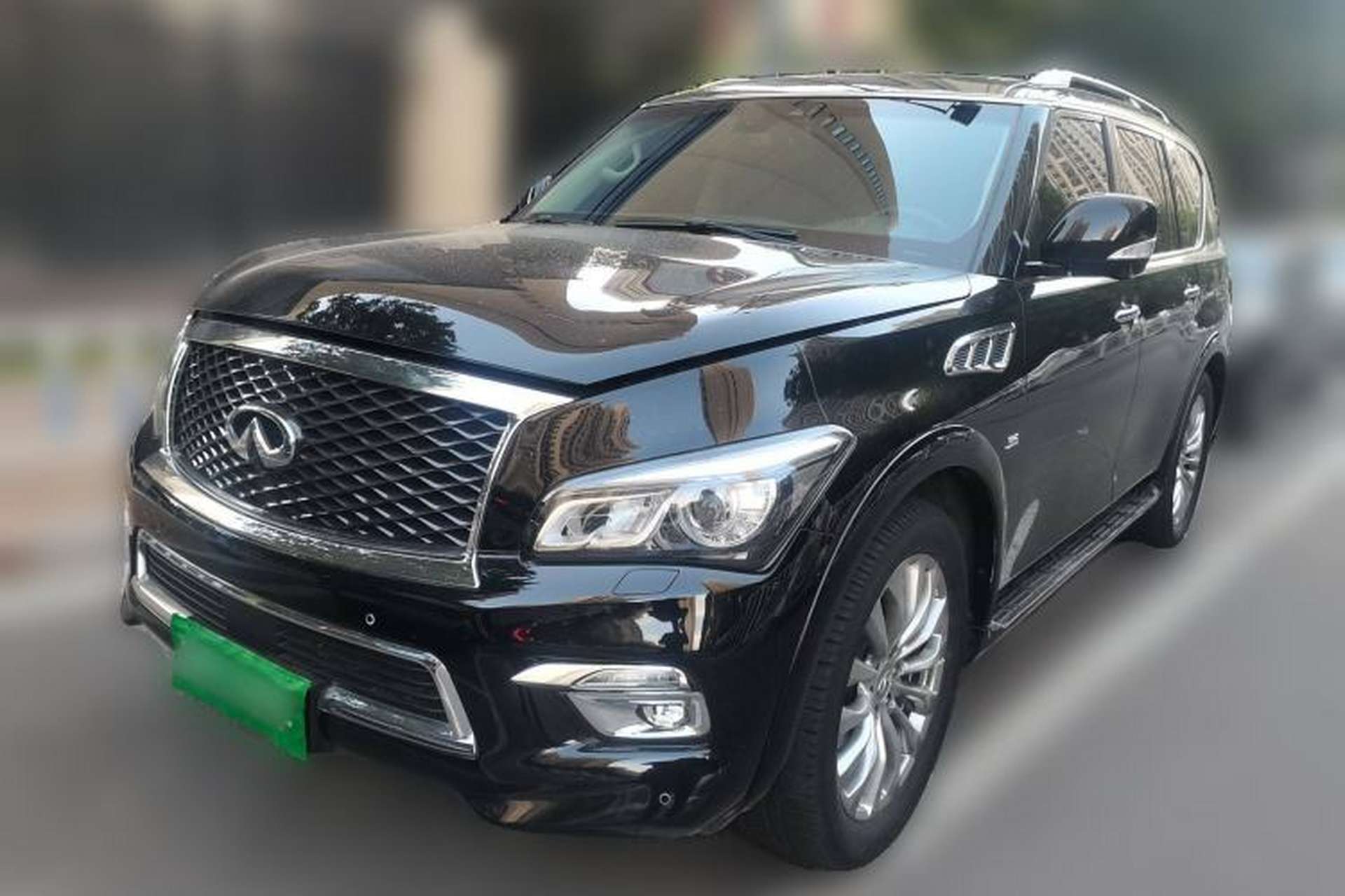 Used Infiniti QX80 2016 5.6L 4WD Front Left 45 Deg
