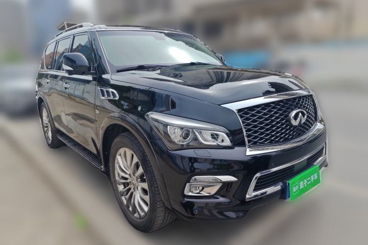 Used Infiniti QX80 2016 5.6L 4WD Front Right 45 Deg