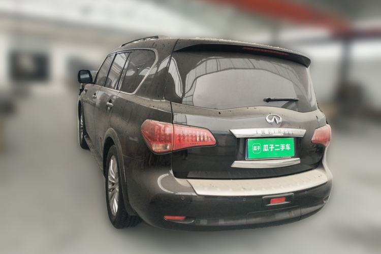 Used Infiniti QX80 2016 5.6L 4WD Rear Left 45 Deg