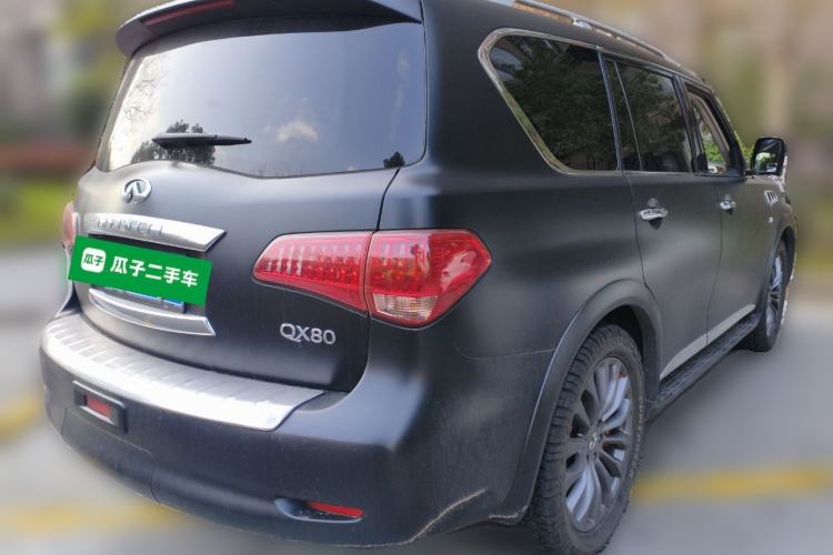 Used Infiniti QX80 2016 5.6L 4WD Rear Right 45 Deg