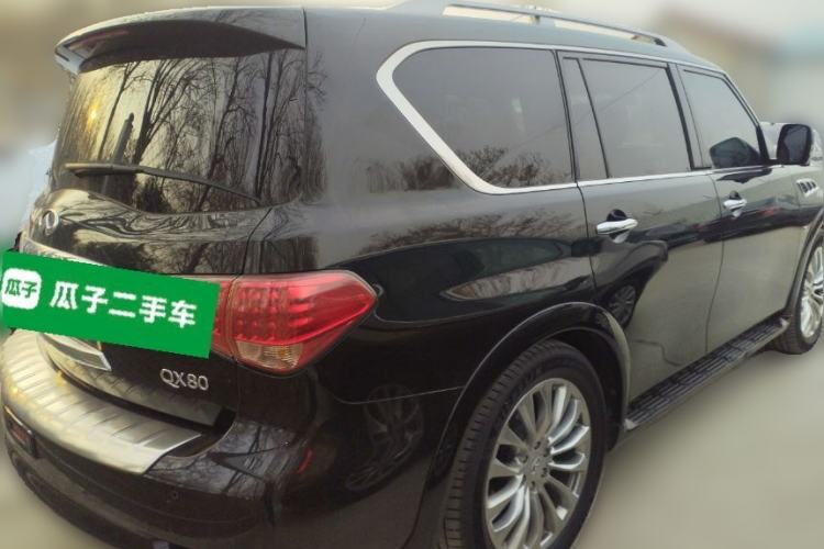Used Infiniti QX80 2016 5.6L 4WD Rear Right 45 Deg