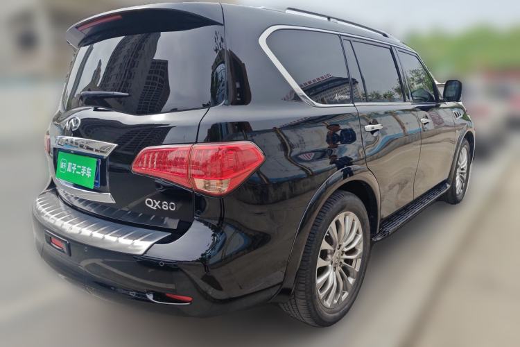 Used Infiniti QX80 2016 5.6L 4WD Rear Right 45 Deg