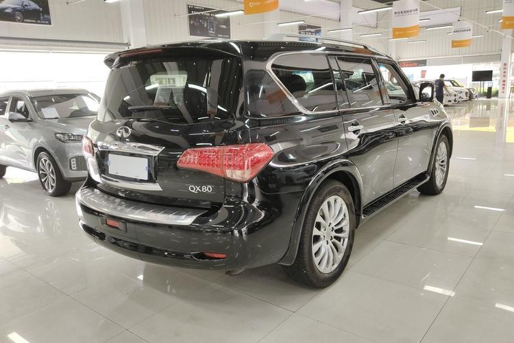 Used Infiniti QX80 2016 5.6L 4WD Rear Right 45 Deg