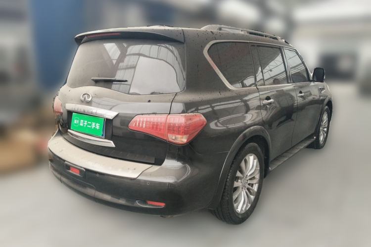 Used Infiniti QX80 2016 5.6L 4WD Rear Right 45 Deg