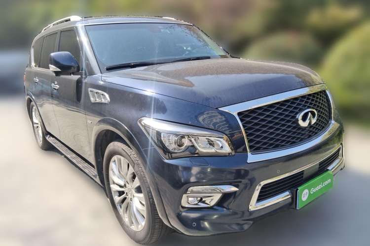 Used Infiniti QX80 2016 5.6L 4WD Front Right 45 Deg