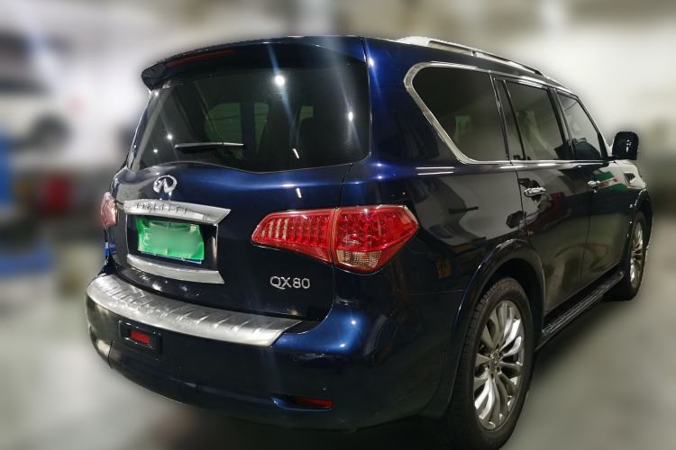 Used Infiniti QX80 2016 5.6L 4WD Rear Right 45 Deg