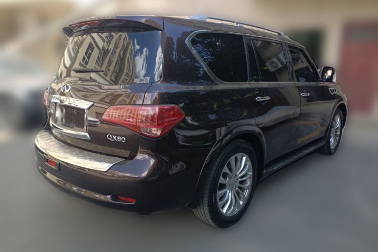 Used Infiniti QX80 2016 5.6L 4WD Rear Right 45 Deg