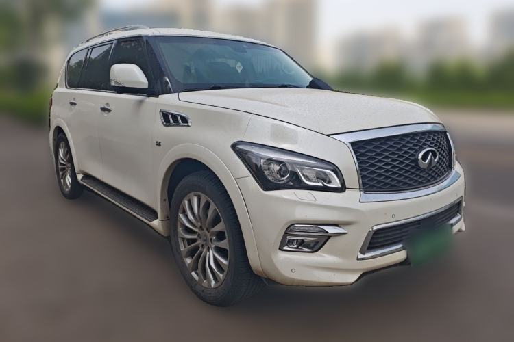 Used Infiniti QX80 2016 5.6L 4WD Front Right 45 Deg