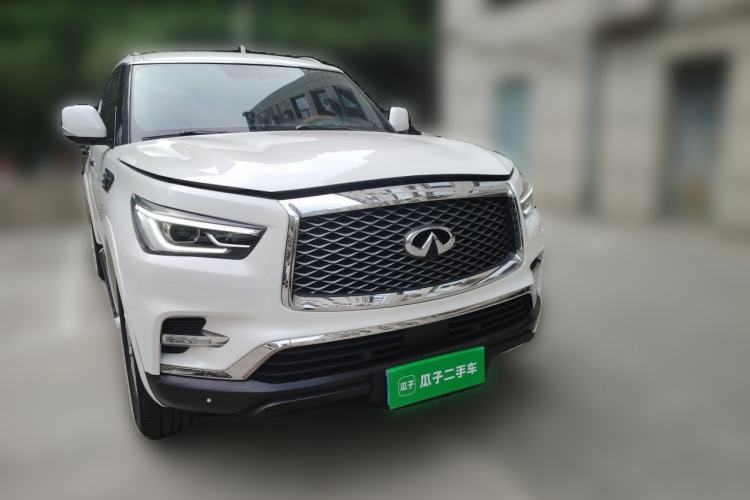 Used Infiniti QX80 2016 5.6L 4WD Front Right 45 Deg