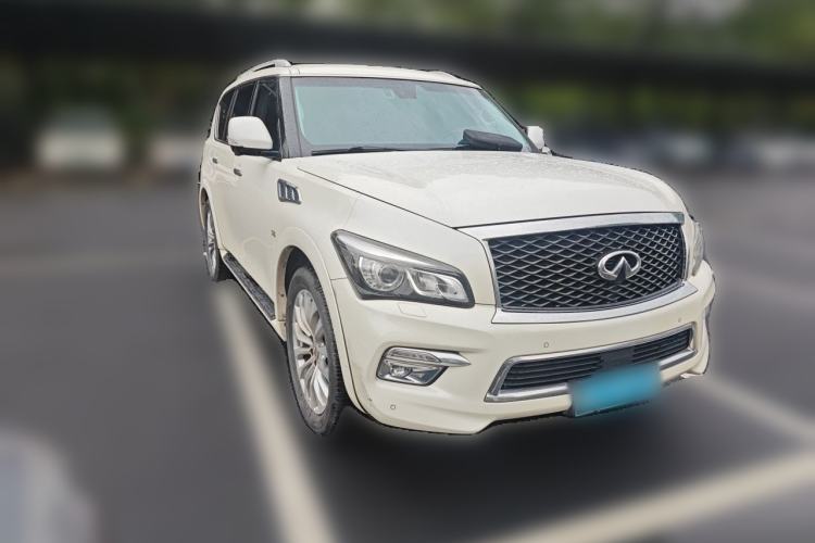 Used Infiniti QX80 2016 5.6L 4WD Front Right 45 Deg