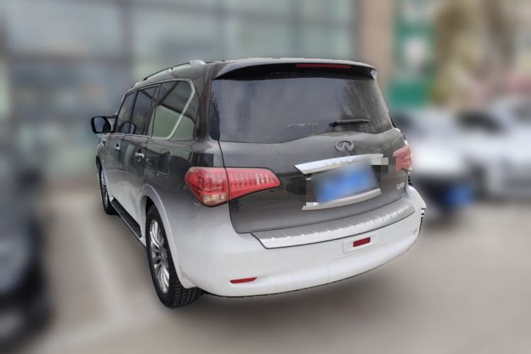 Used Infiniti QX80 2016 5.6L 4WD Rear Left 45 Deg