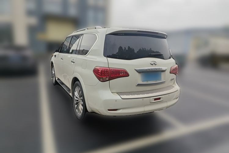 Used Infiniti QX80 2016 5.6L 4WD Rear Left 45 Deg