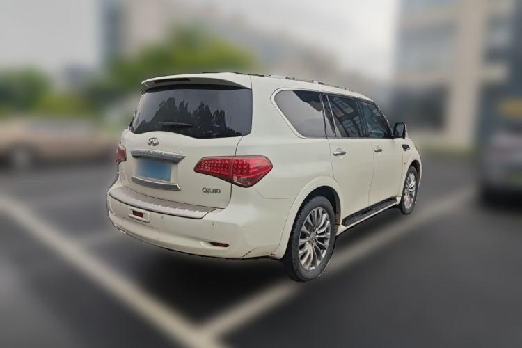 Used Infiniti QX80 2016 5.6L 4WD Rear Right 45 Deg